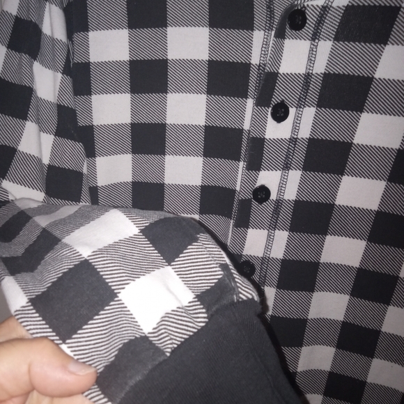 Silver Lilly Union Suit with Drop seat back Plaid Size Medium - Picture 10 of 10